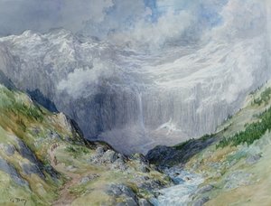 Het Cirque bij Gavarnie, 1882 door Gustave Dore